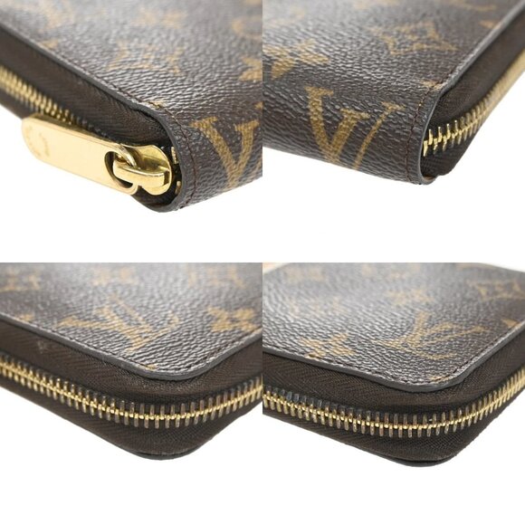 LOUIS VUITTON Zippy Wallet My LV Heritage Monogram Leather Brown 30YH568 - Picture 7 of 16